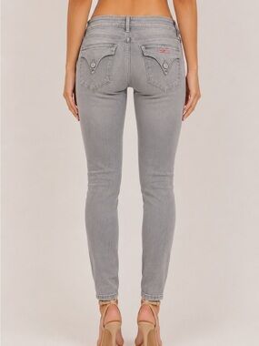 Hudson Low Rise Skinny Women's Gray Jeans-SZ 26